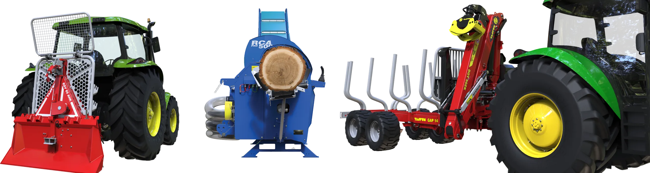Forestry machinery Tajfun