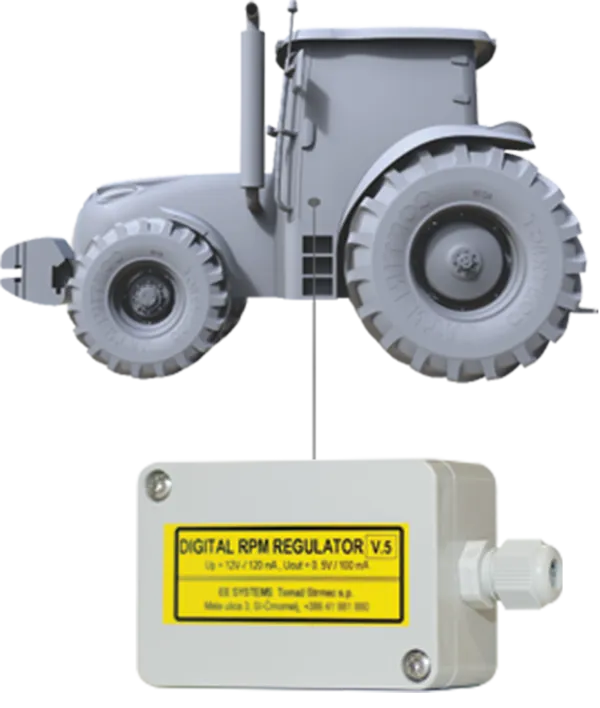 Modul za regulacijo plina