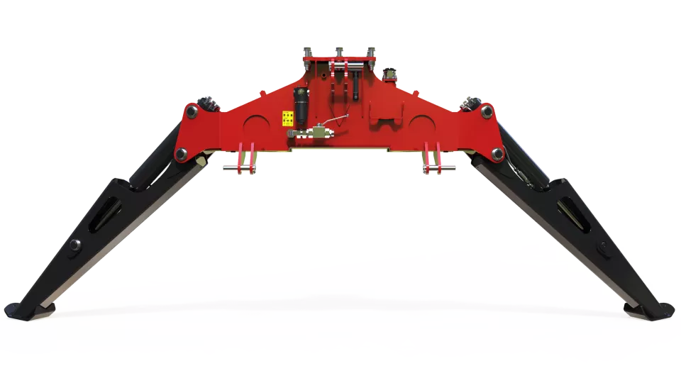 Robust stabiliser legs