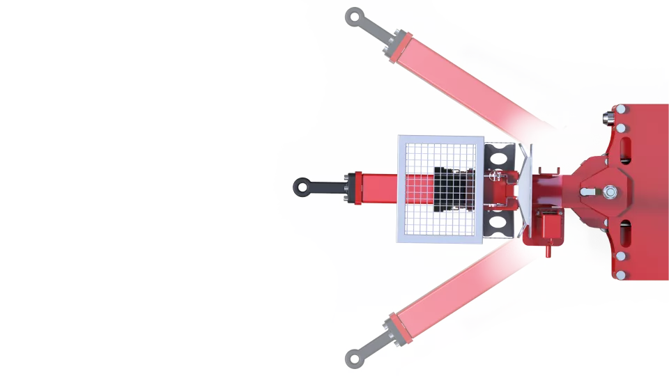 hidravlicna cilindra-obracanje rude